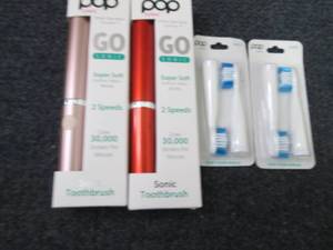 lot 75 image: Pop Sonic 2 Portable Sonic Toothbru...