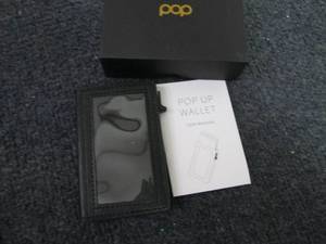 lot 78 image: Pop Up Card Holder Genuine Leather ...