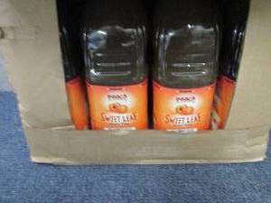 lot 153 image: 8-64 0z Bottles Sweet Leaf Peach Ic...