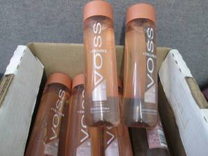 lot 121 image: 11- 28.74 oz Bottles Voss  Collage...