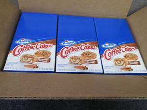 lot 123 image: 3 - 23.1oz Boxes Hostess Coffee Cak...