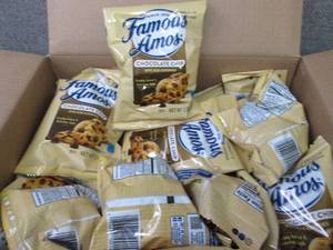 lot 125 image: Case of 42-2 oz Pouches Famous Amos...
