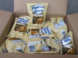lot 129 image: Case of 42-2 oz Pouches Famous Amos...