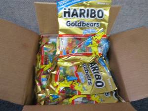lot 145 image: 12- 4 oz Bags Haribo Goldbears ...