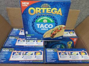 lot 149 image: 6- 8ct Boxes Ortega Cauliflower & C...