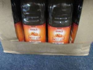 lot 155 image: 8-64 0z Bottles Sweet Leaf Peach Ic...