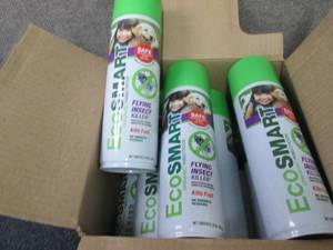 lot 169 image: 9- 14 oz Spray Cans Ecosmart Flying...