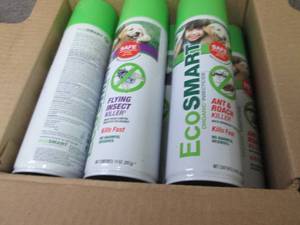 lot 170 image: 9- 14 oz Spray Cans Ecosmart Flying...