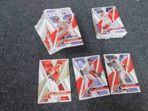 lot 178 image: 2008 Upper Deck X Baseball Cards 1-...