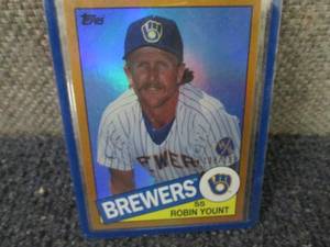 lot 186 image: 2013 Topps Robin Yount Card...