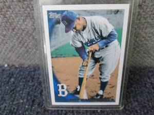 lot 189 image: 2010 Topps Roy Campanella Card...