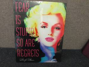 lot 201 image: 12.5 x 16 inch Metal Decor Sign...
