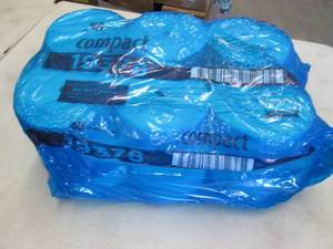 lot 210 image: 12 Rolls Compact Coreless 2 ply Toi...