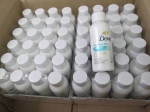 lot 236 image: Case of 48- 1.8 oz Bottles Dove Sen...