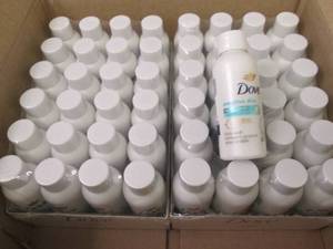 lot 237 image: Case of 48- 1.8 oz Bottles Dove Sen...
