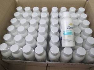 lot 240 image: Case of 48- 1.8 oz Bottles Dove Sen...