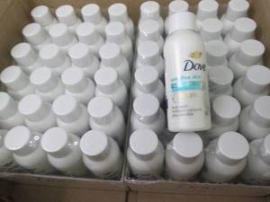 lot 241 image: Case of 48- 1.8 oz Bottles Dove Sen...
