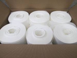 lot 260 image: Case of 6 Rolls Solution Wipe Spunl...