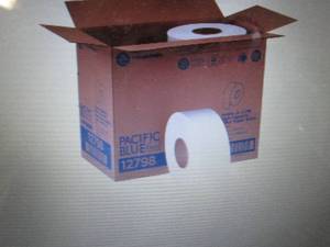 lot 266 image: Pacific Blue Basic 2-Ply Jumbo Jr. ...