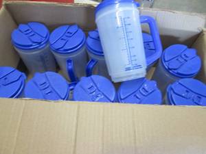 lot 277 image: 11 Graduated Plastic Mugs...