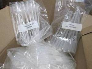 lot 289 image: Case of 4000 Sarstedt Sterile 3.5 m...