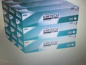 lot 306 image: Kimtech Dry Wipe, White, Box, 1-Ply...
