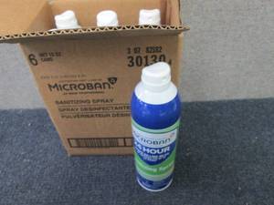 lot 319 image: Microban 24-Hour Disinfectant Sanit...