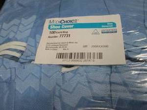 lot 345 image: Case of 1000 Medichoice Blue Univer...