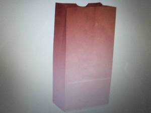 lot 366 image: 3- 500 pks of Uline Paper Lunch Bag...