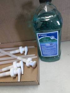 lot 375 image: Case of 8- 64 oz Pump Bottles Safet...