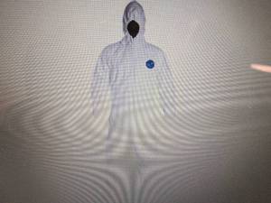 lot 388 image: Tyvek Hooded Disposable Coveralls, ...