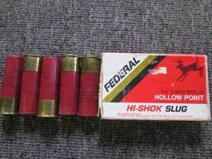 lot 5 image: box of federal 2 34 hollow point 5...
