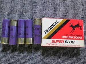 lot 8 image: box of federal 2 34 5 shotshells h...