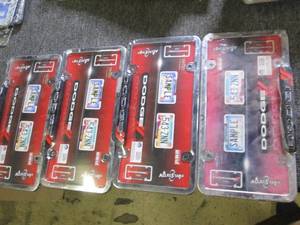 lot 108 image: 4 cruiser dodge license plate frame...