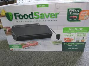 lot 172 image: foodsaver vs3110 food sealer powers...