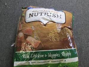 lot 233 image: 28lb bag of rachel ray nutrish dog ...