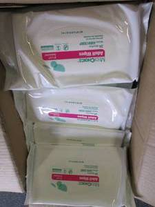 lot 399 image: case of 24 packs of adult wipes 24 ...