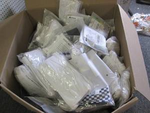 lot 411 image: box of misc please see pictures...