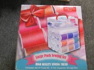 lot 436 image: large pack sewing kit looks new...