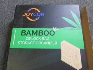 lot 450 image: bamboo ziplock bag storage organize...