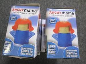 lot 461 image: 6 angry mama microwave cleaners...