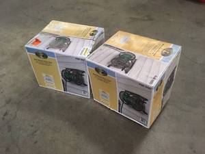 lot 1 image: 2 Lots of Wall-Mounted Hose Reel by Hampton Bay Customer Returns See Pictures