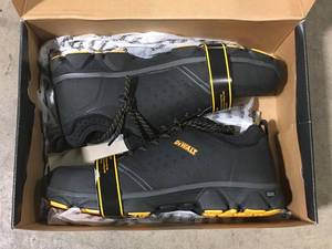 lot 35 image: Mens Newton Nylon MeshTPU Prolite Work Shoe - Alloy Toe - Black Size 10.5(M) by DEWALT   Customer Returns See Pictures