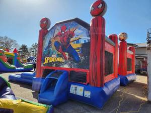 15x28 Spiderman 4-in-1 Waterslide Combo with Pool