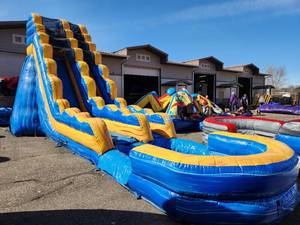 20 Titanium Water Slide - Wet or Dry Slide 36x15x20