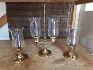 Princess House Double Candelabra