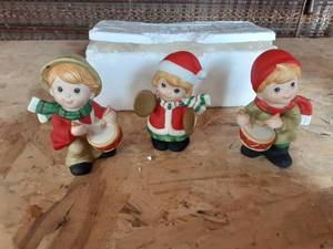 Set Of 3 Hom Co Figurines