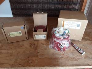 Dip Dish & Spreader, Set Of Coasters & Candle
