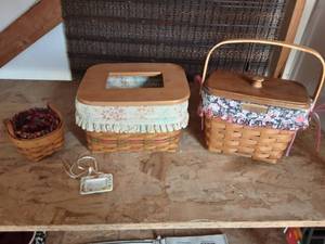 3-Longaberger Baskets