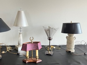 lot 25 image: Variety of Decorative Table Lamps